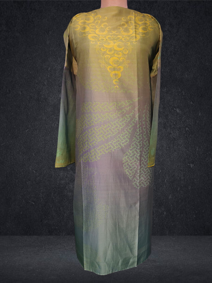 Semi Stitched Chanderi Kurta VISHAL KAPUR