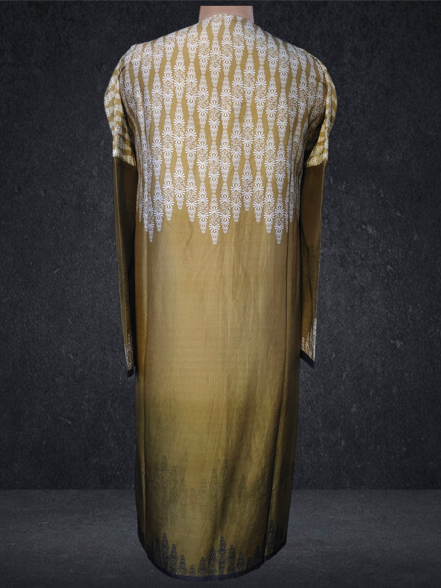 Semistitched Chanderi printed casual Kurta VISHAL KAPUR