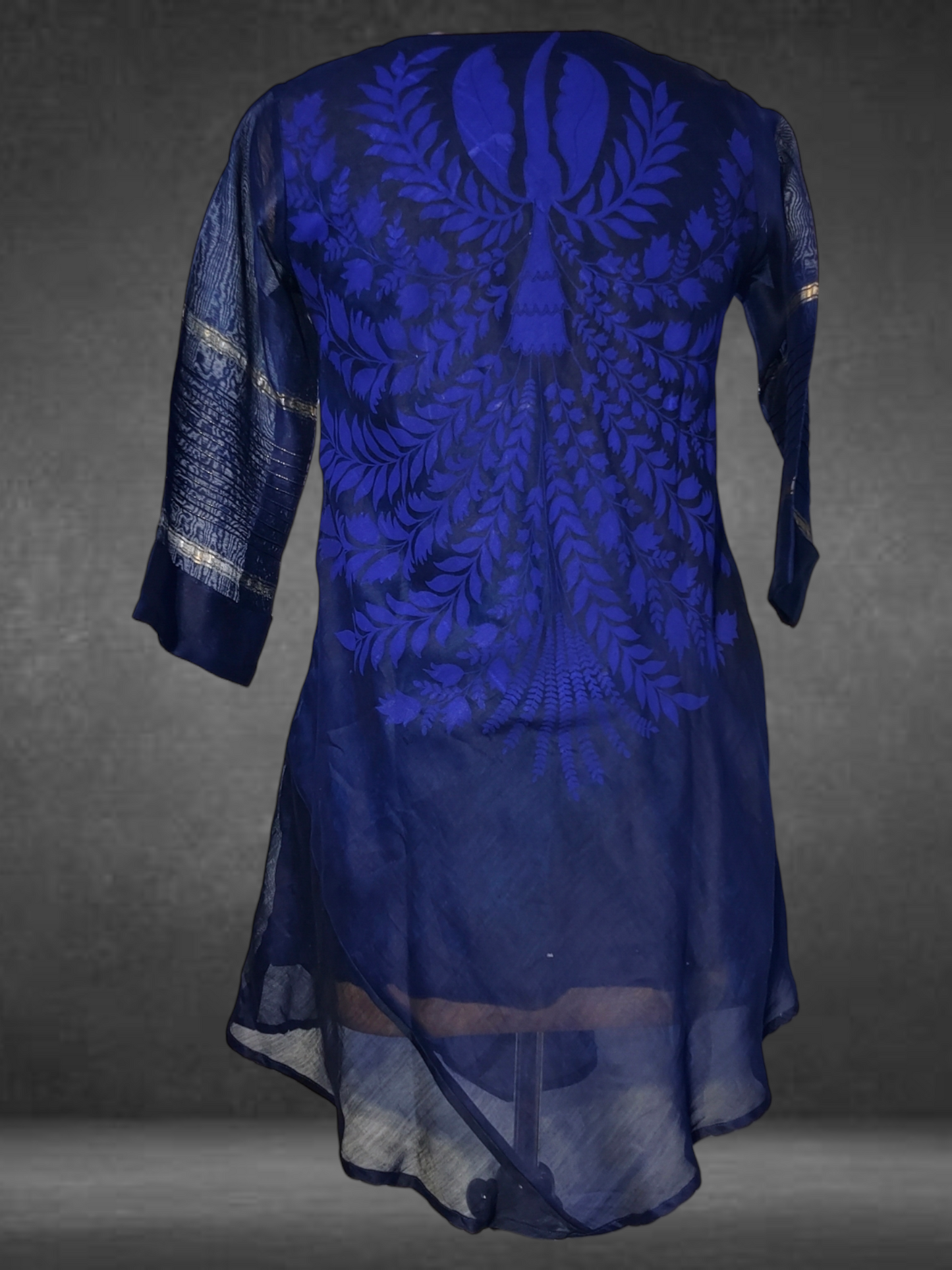 Chanderi Printed Dress