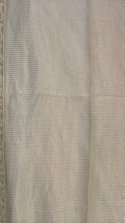 Semi Stitched Formal chanderi Suitset