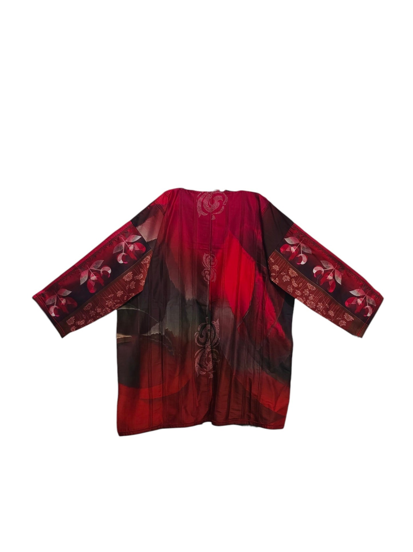 Semi Stitched printed chanderi Tunic