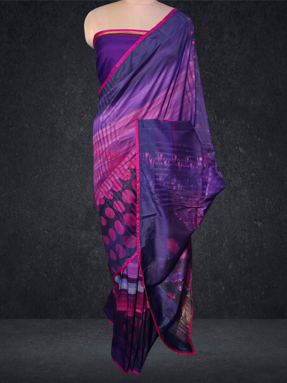 Casual Digital Printed Saree