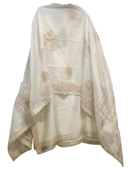 Semi Stitched Formal Chanderi Suitset