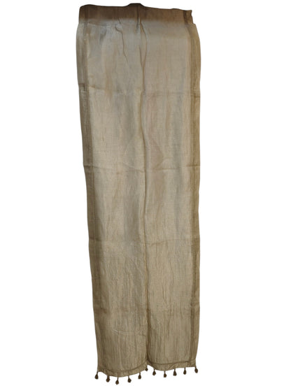 Semi Stitched Chanderi Formal Suitset