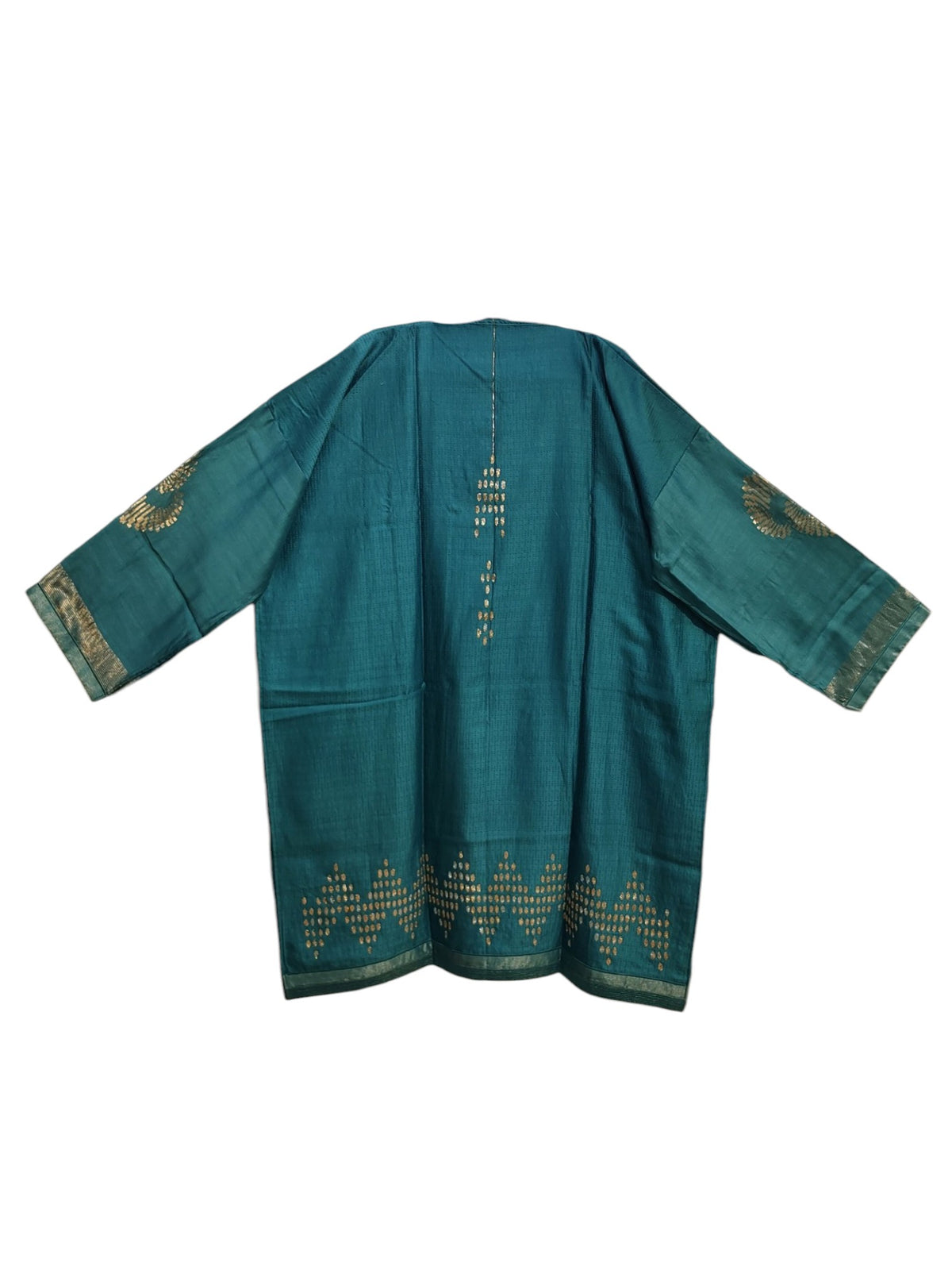 Semi Stitched Chanderi Formal Suitset