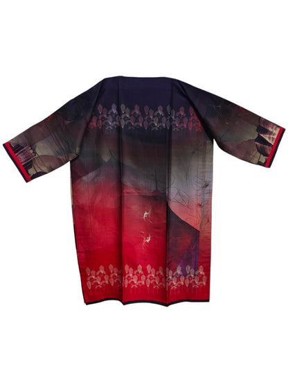 Semi Stitched Chanderi Casual suitset