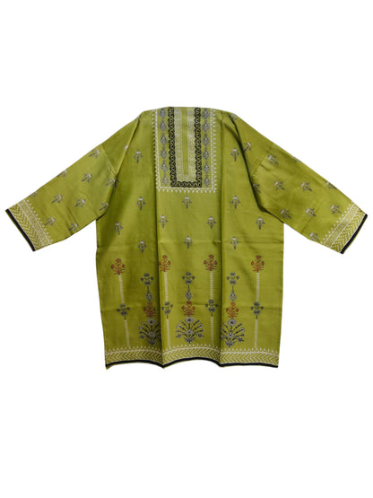 Semi Stitched Chanderi Casual kurta