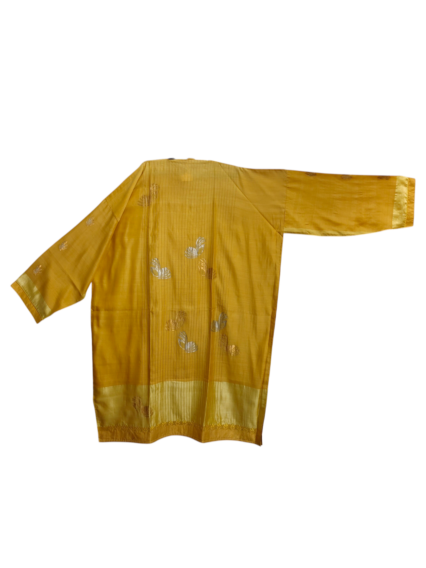 Semi Stitched Chanderi Formal Suitset