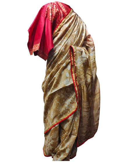 Cotton Casual Block Printed Saree