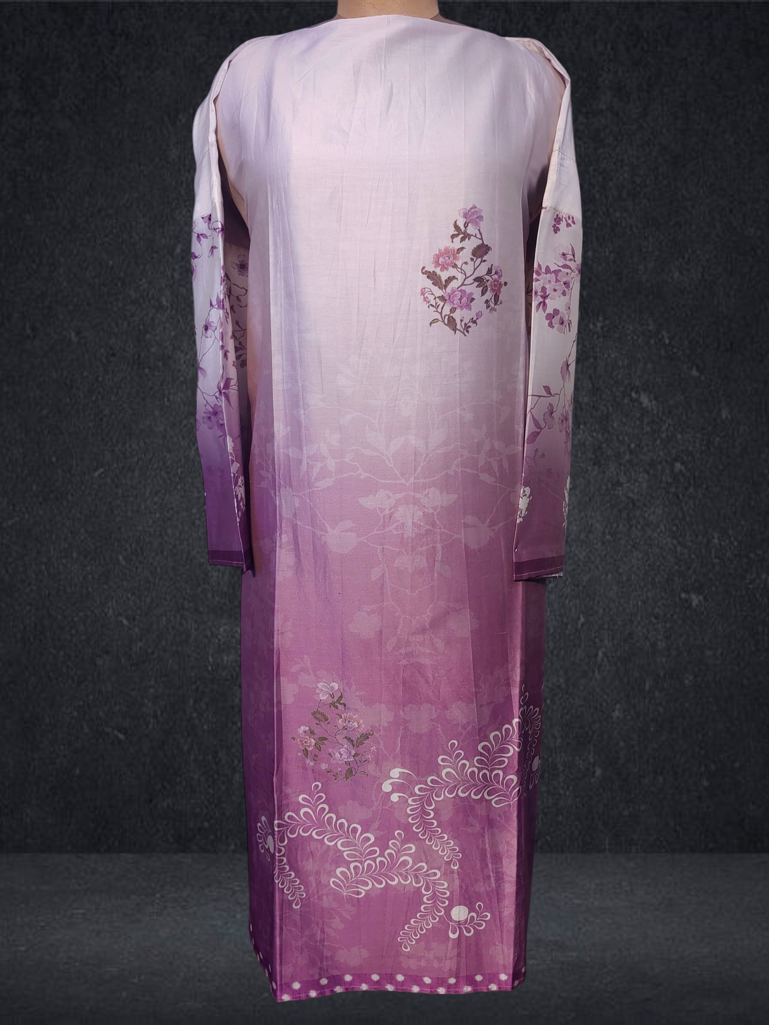 Semi Stitched Chanderi Casual Suitset VISHAL KAPUR