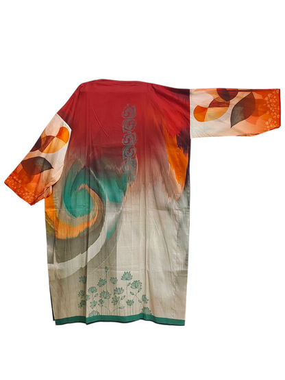 Semi Stitched Cotton Casual Suitset