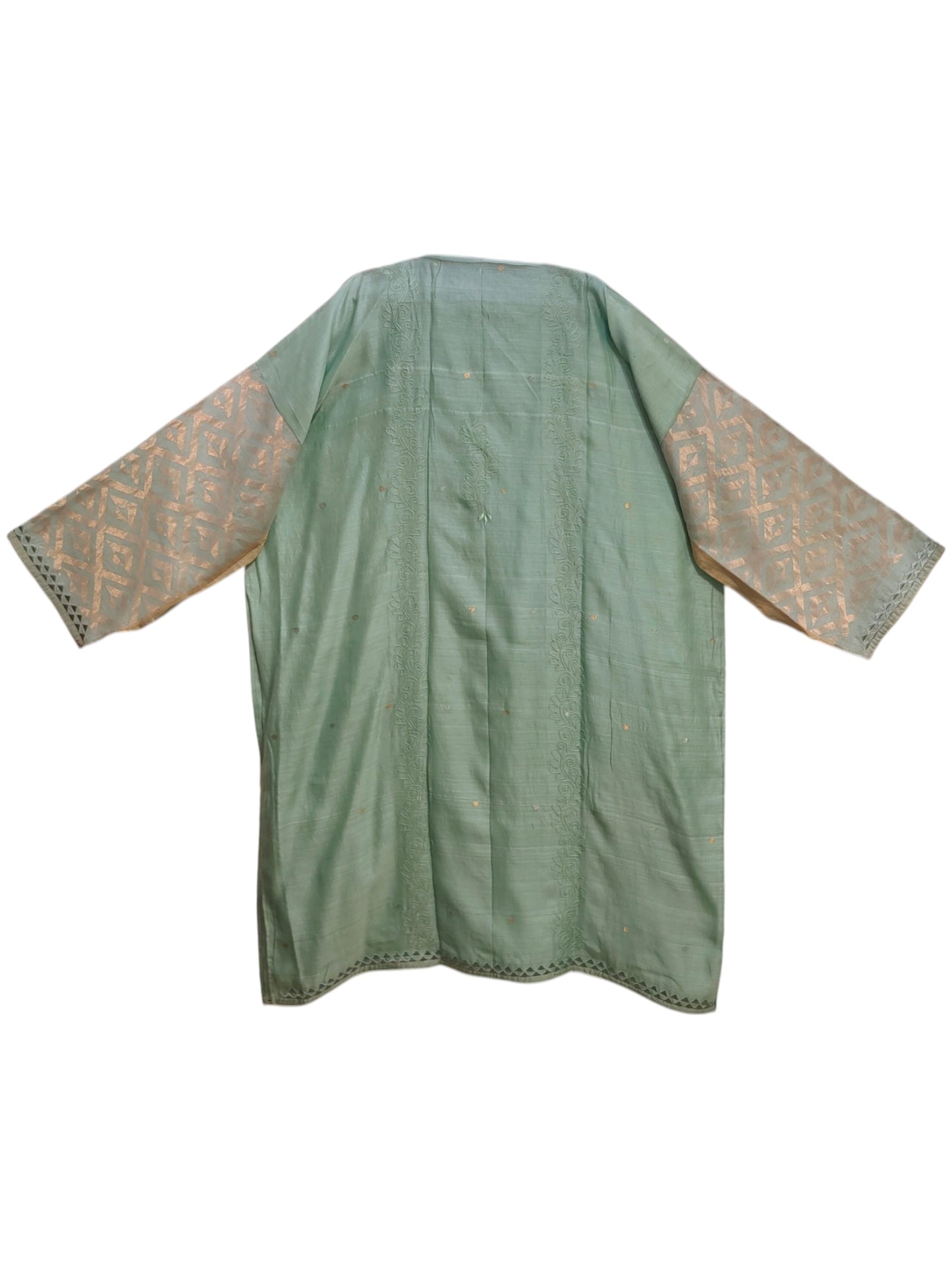 Semi Stitched Chanderi Casual kurta