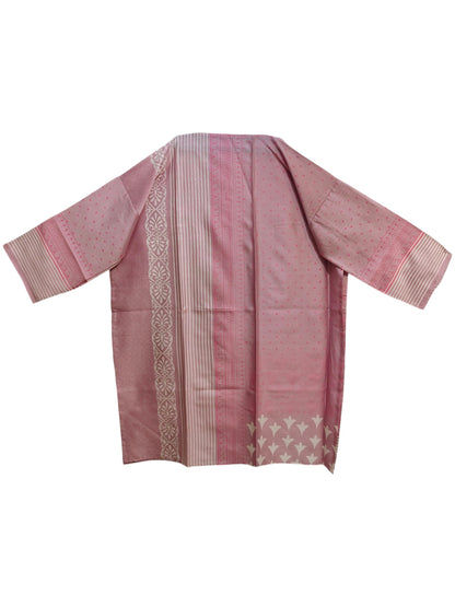 Semi Stitched Chanderi Casual kurta