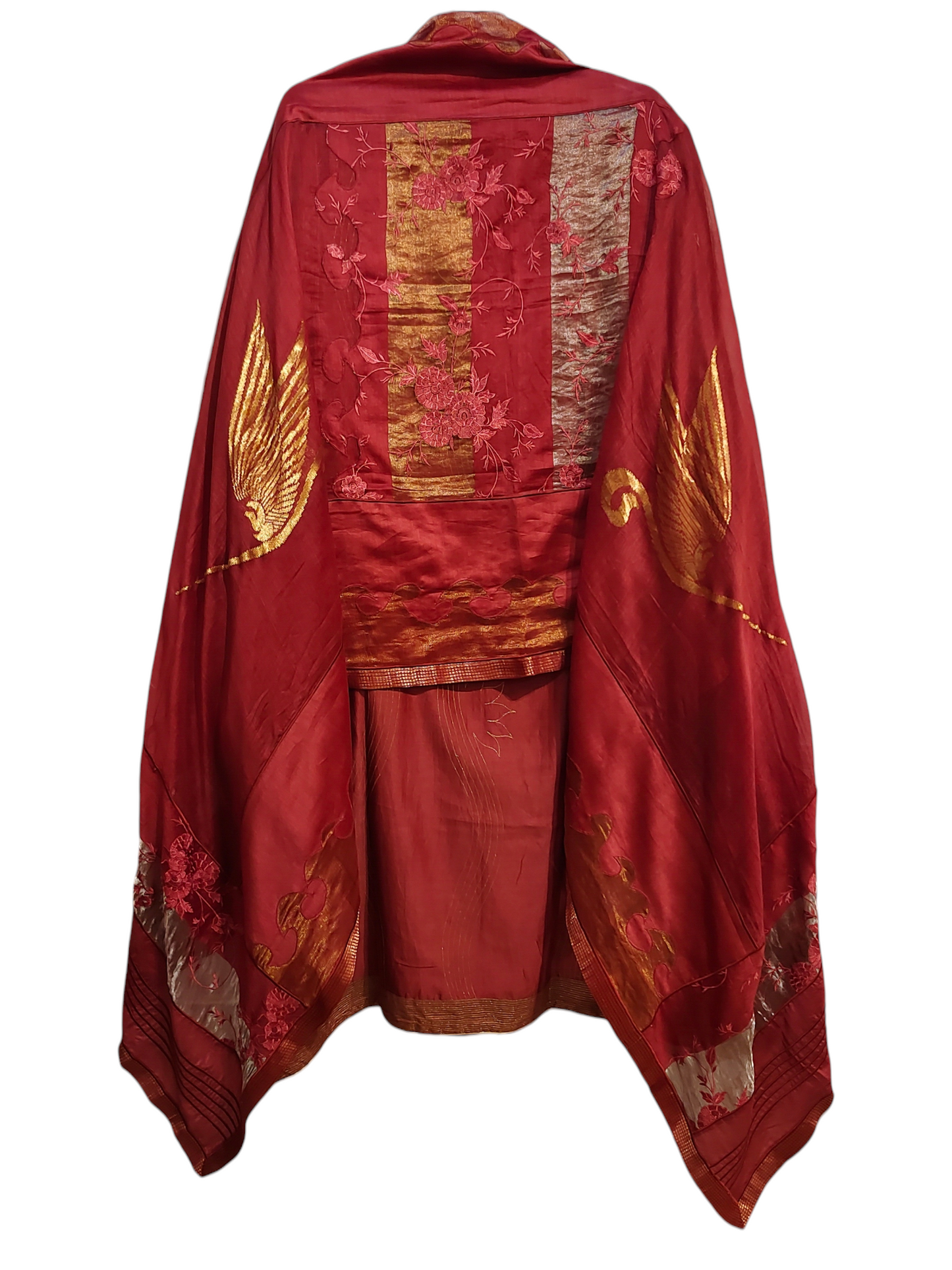 Semi Stitched Formal Chanderi Suitset