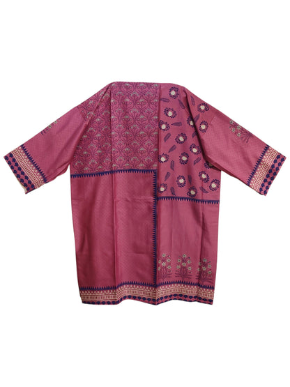 Semi Stitched Chanderi Casual kurta
