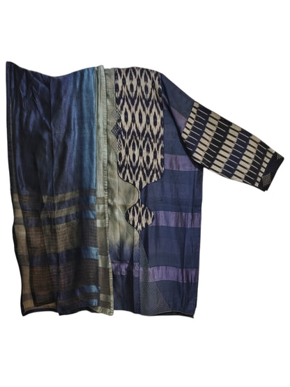 Semi Stitched Chanderi Formal Suitset