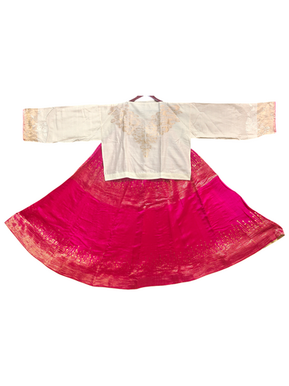 Semi stitched Formal Skirtset