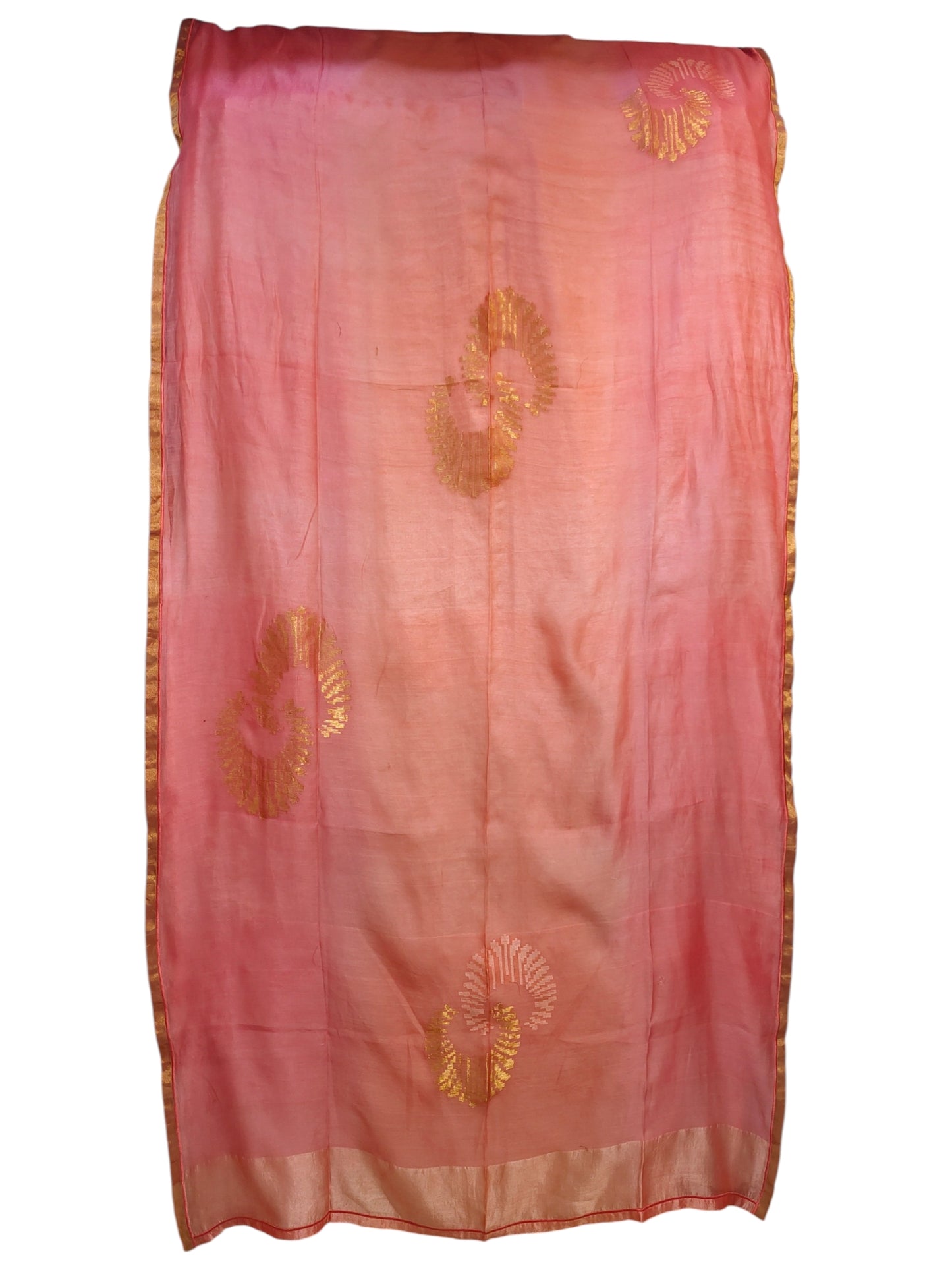Semi Stitched Chanderi Formal Suitset