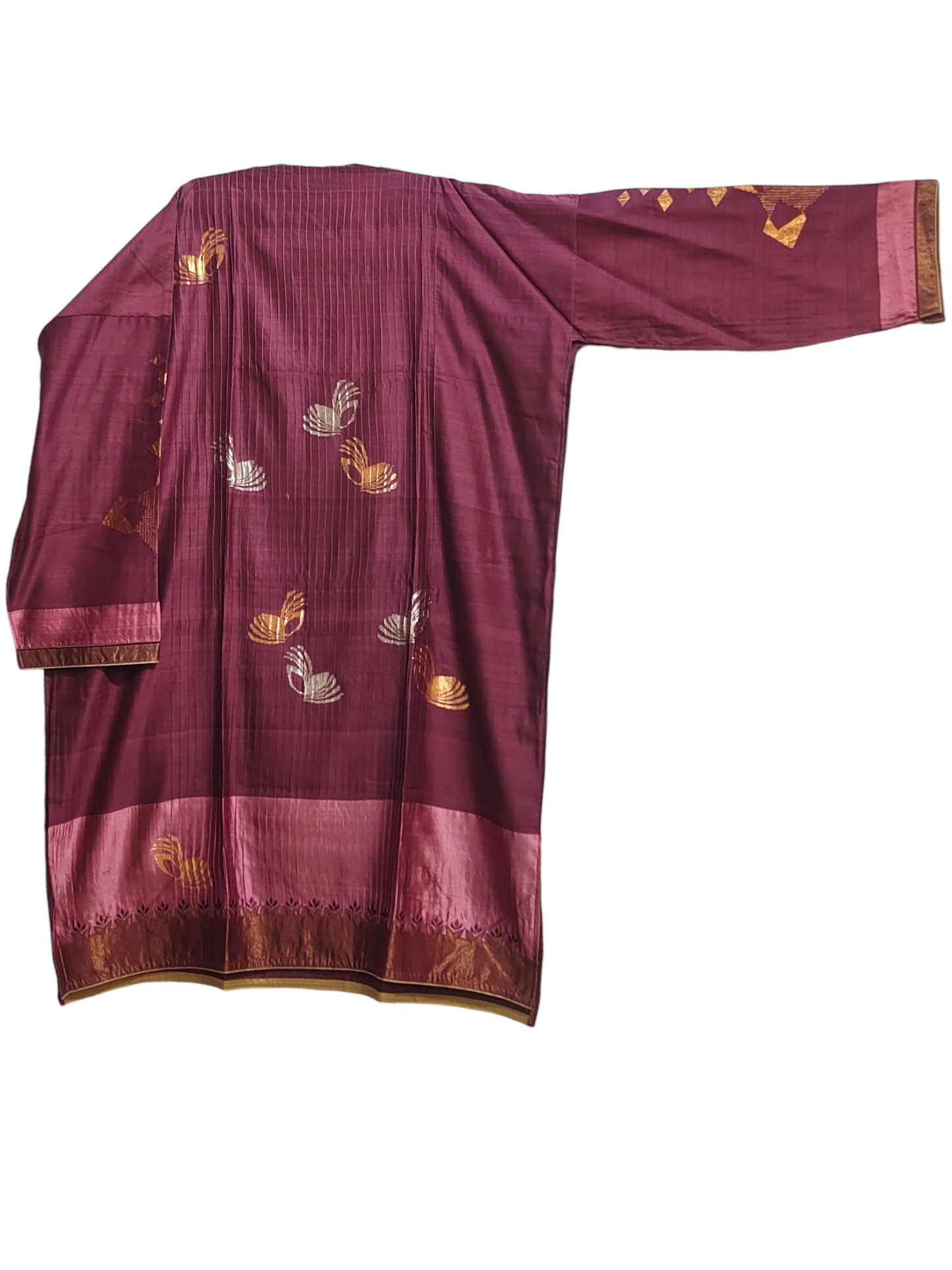 Semi Stitched Formal Chanderi Suitset
