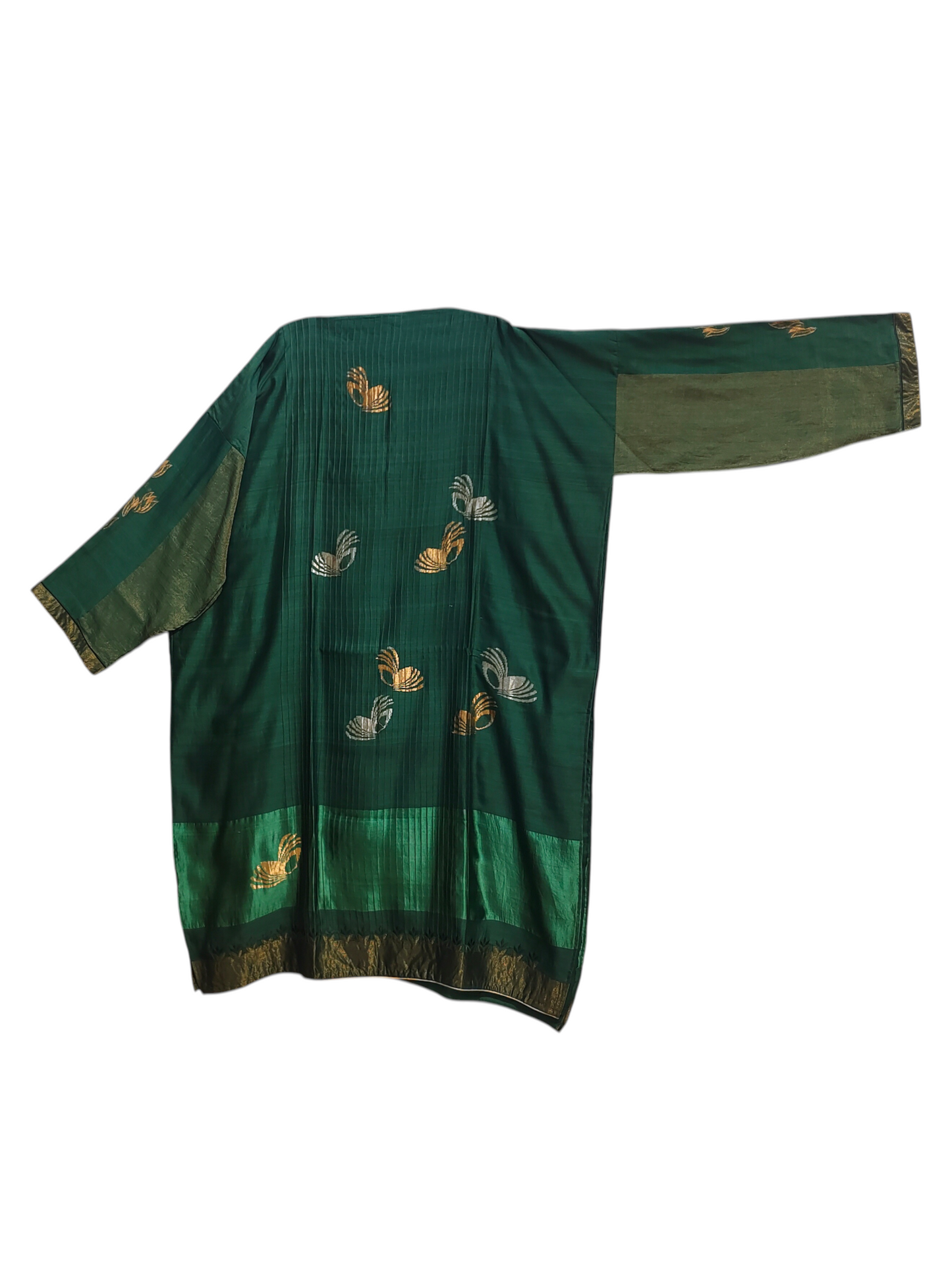 Semi Stitched Formal chanderi Suitset