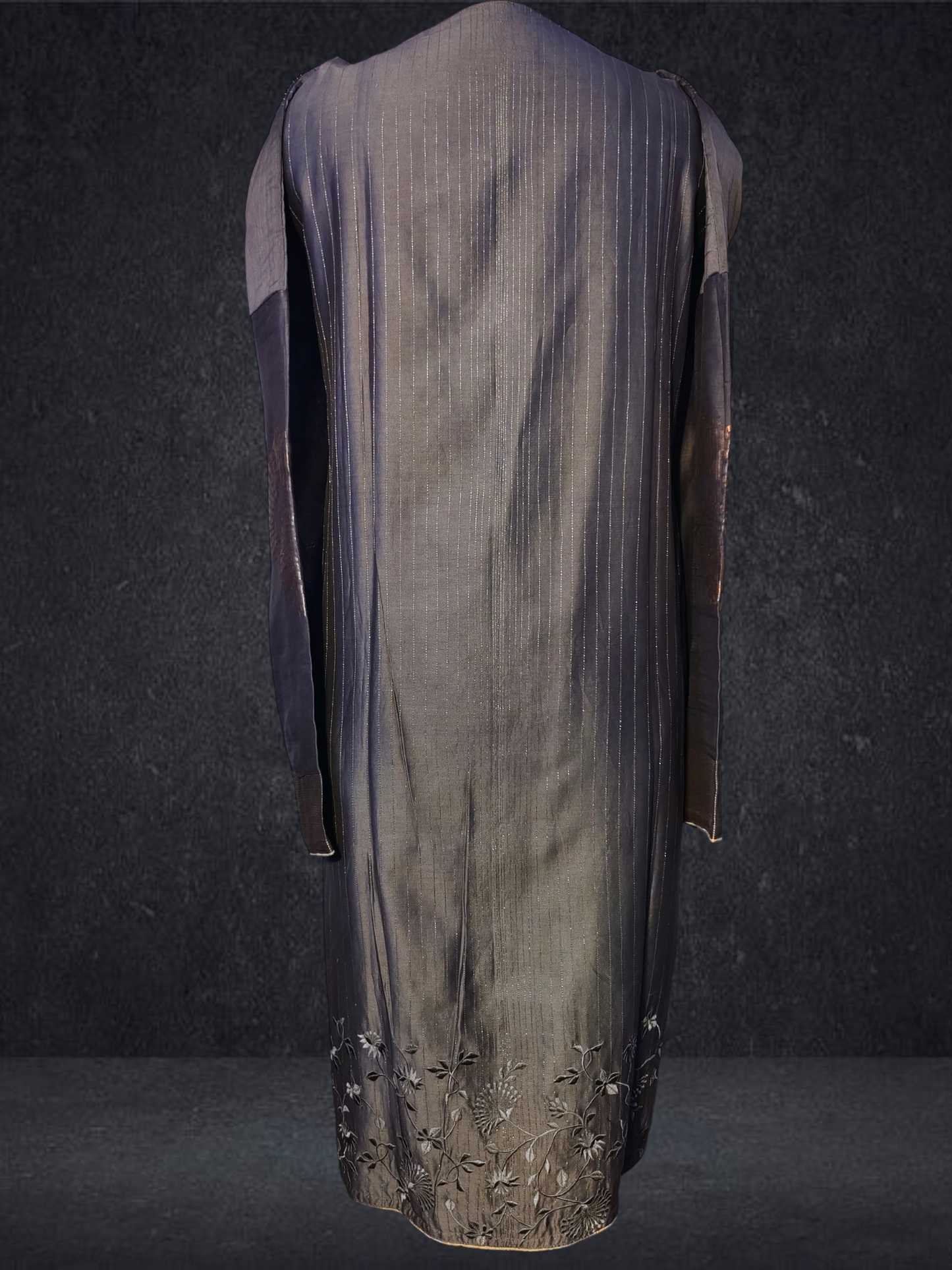 Semi Stitched Formal chanderi Suitset