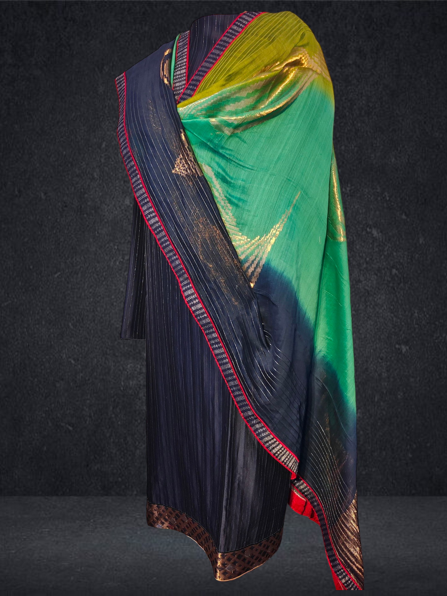 Semi Stitched Formal chanderi Suitset