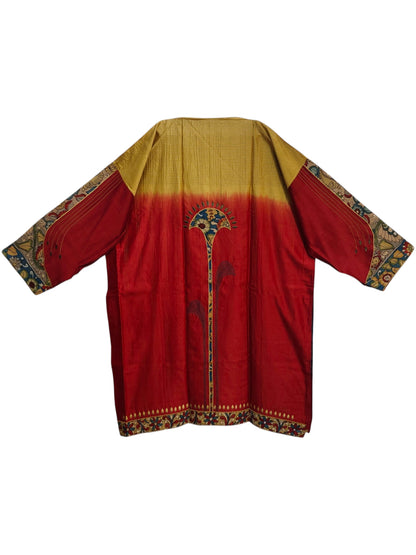 Semi Stitched Chanderi Formal Suitset
