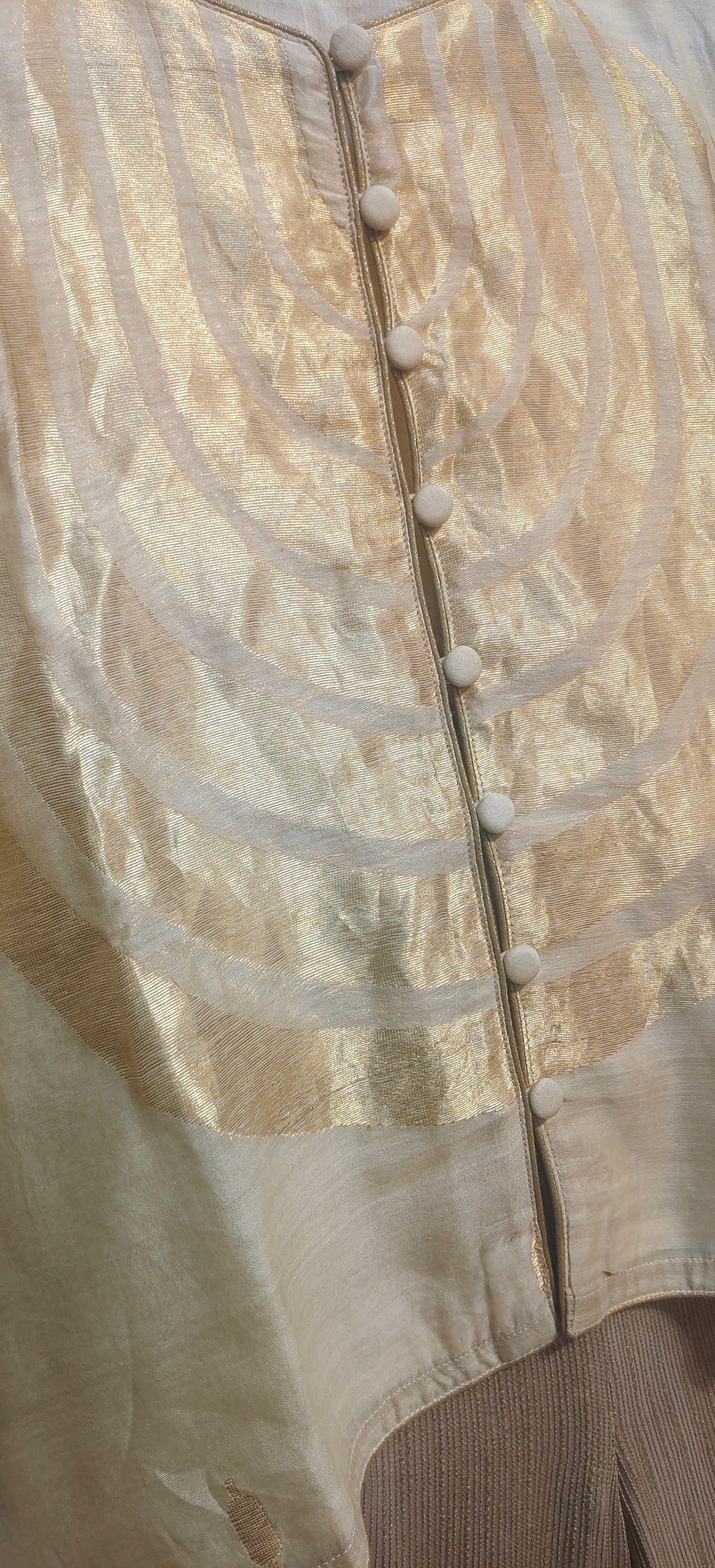 Indowestern chanderi formal coordset