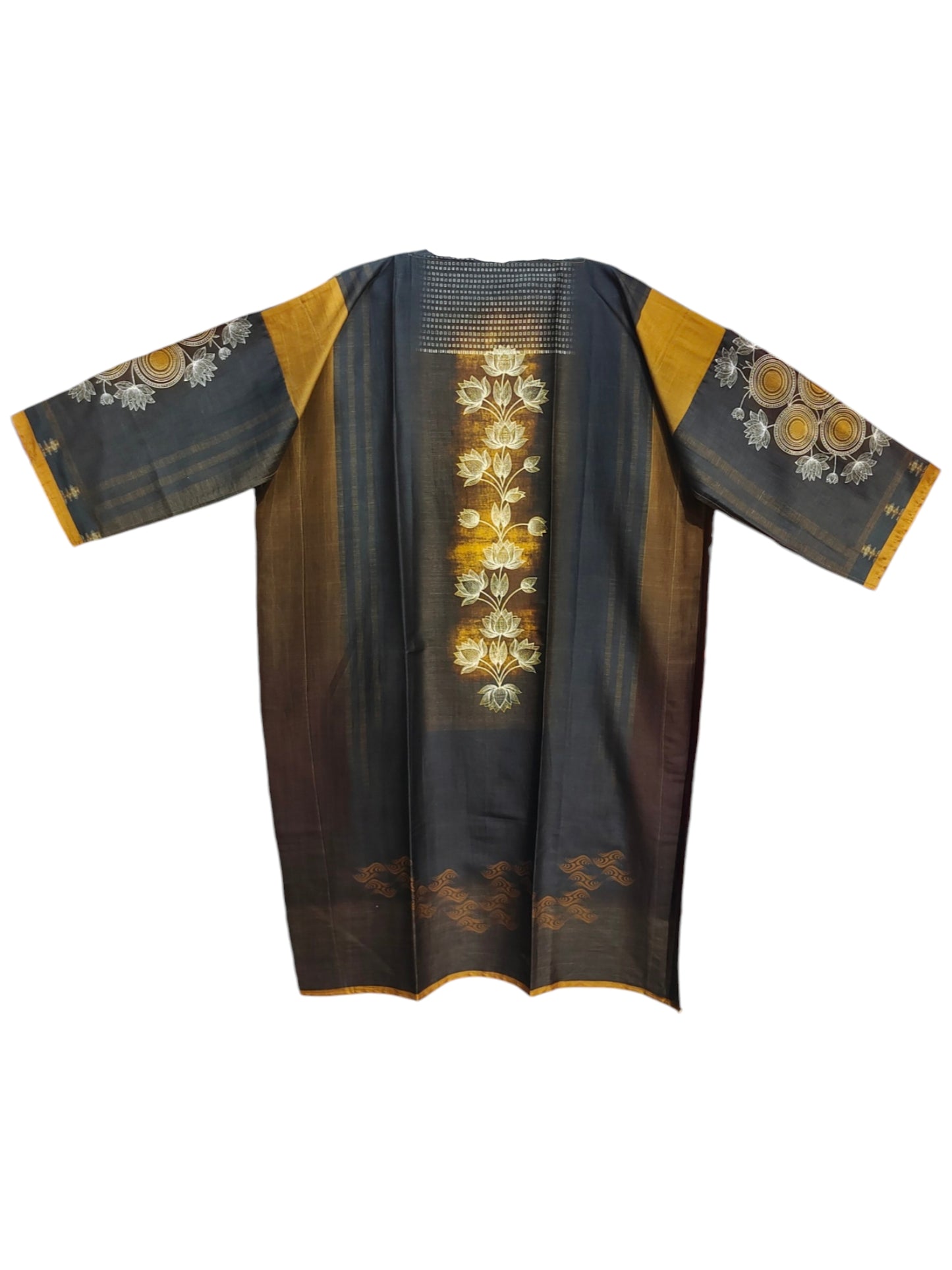 Semi Stitched Chanderi Casual kurta