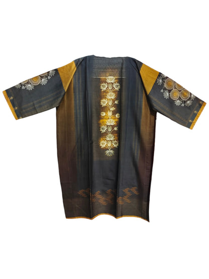 Semi Stitched Chanderi Casual kurta