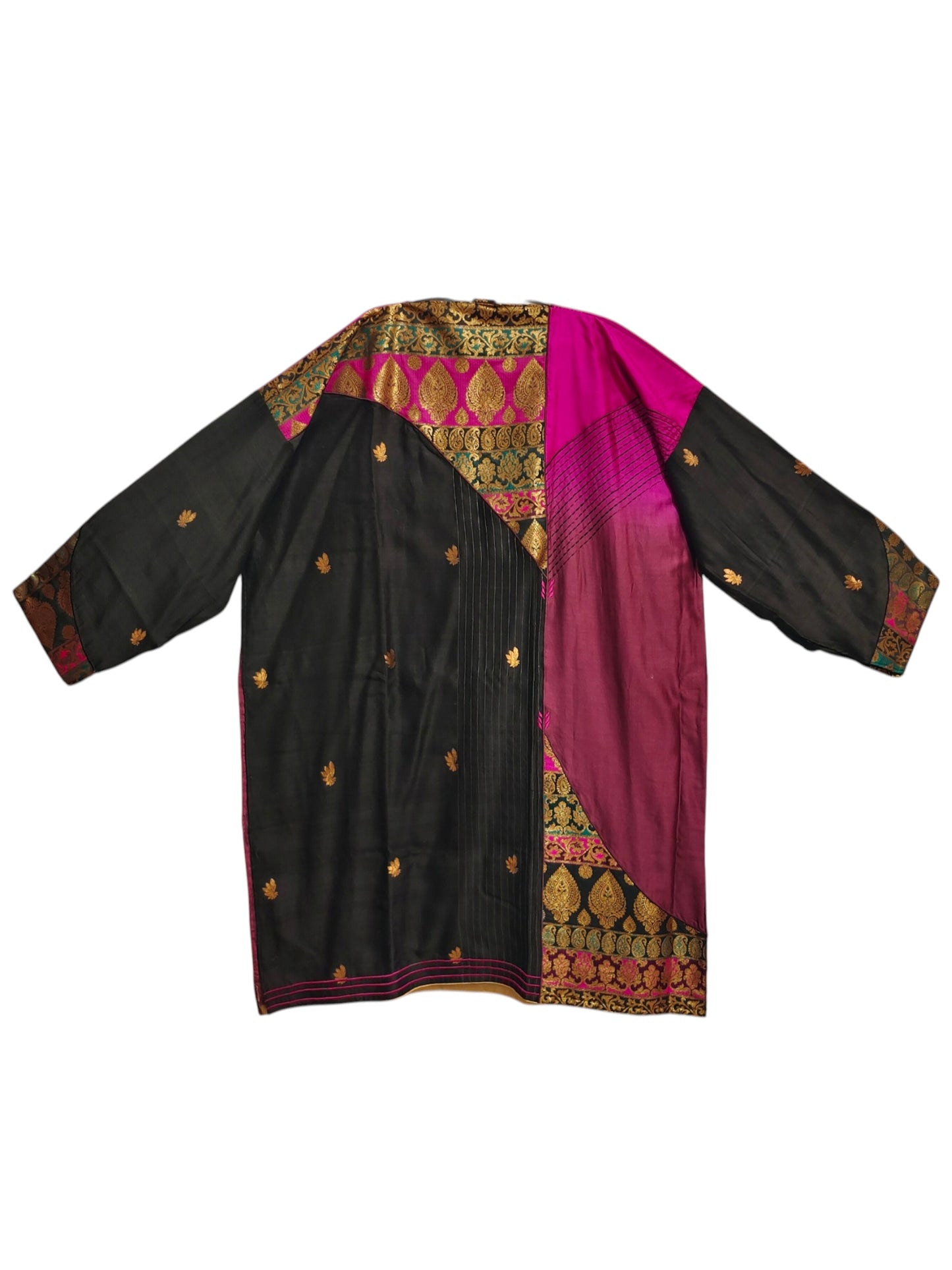 Semi Stitched Chanderi Formal Suitset