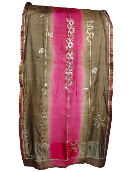 Semi Stitched Formal Chanderi Suitset