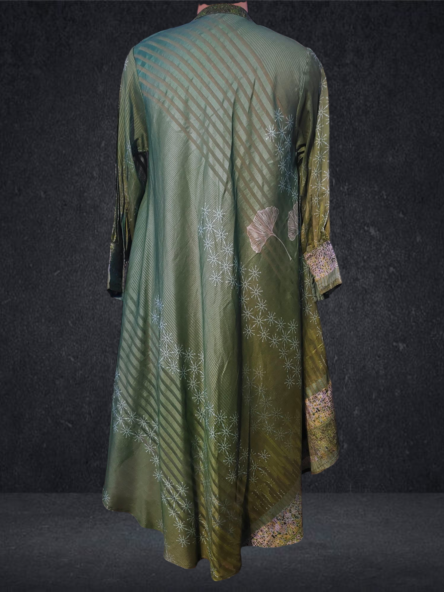 Stitched Chanderi dress