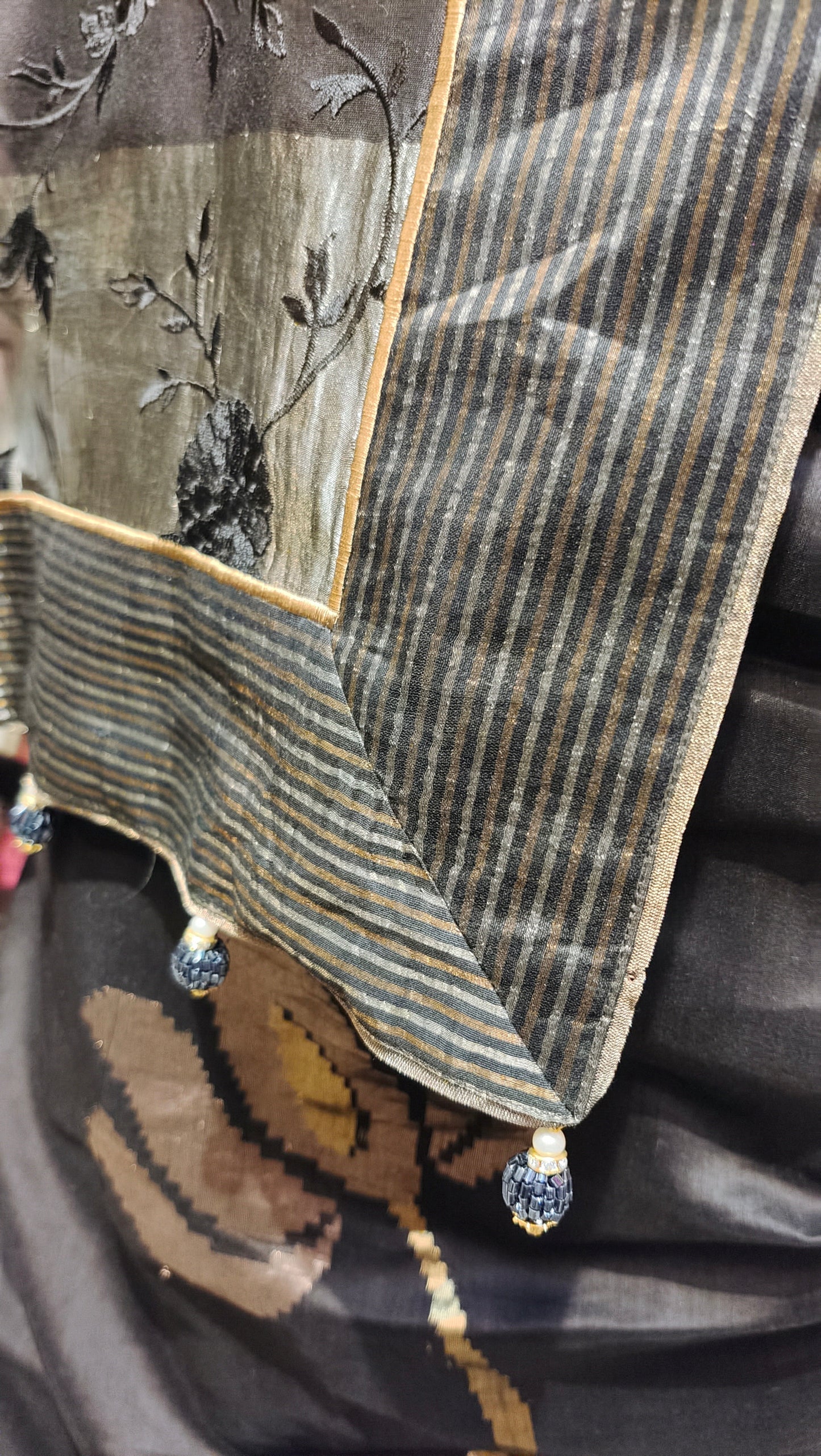 Formal Chanderi Zari Woven Saree