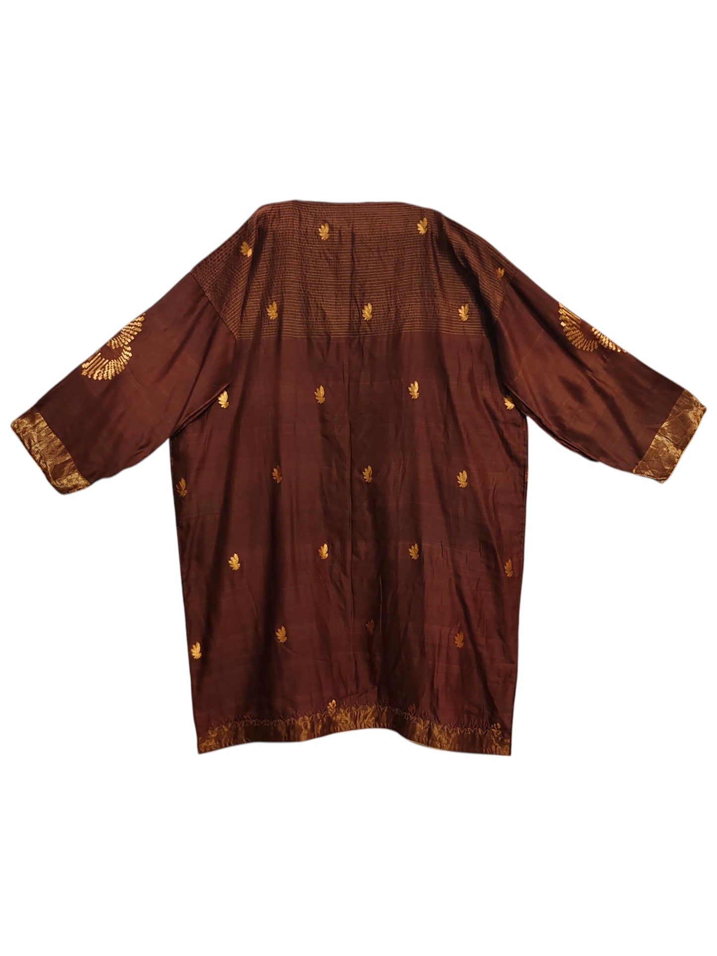 Semi Stitched Chanderi Casual kurta