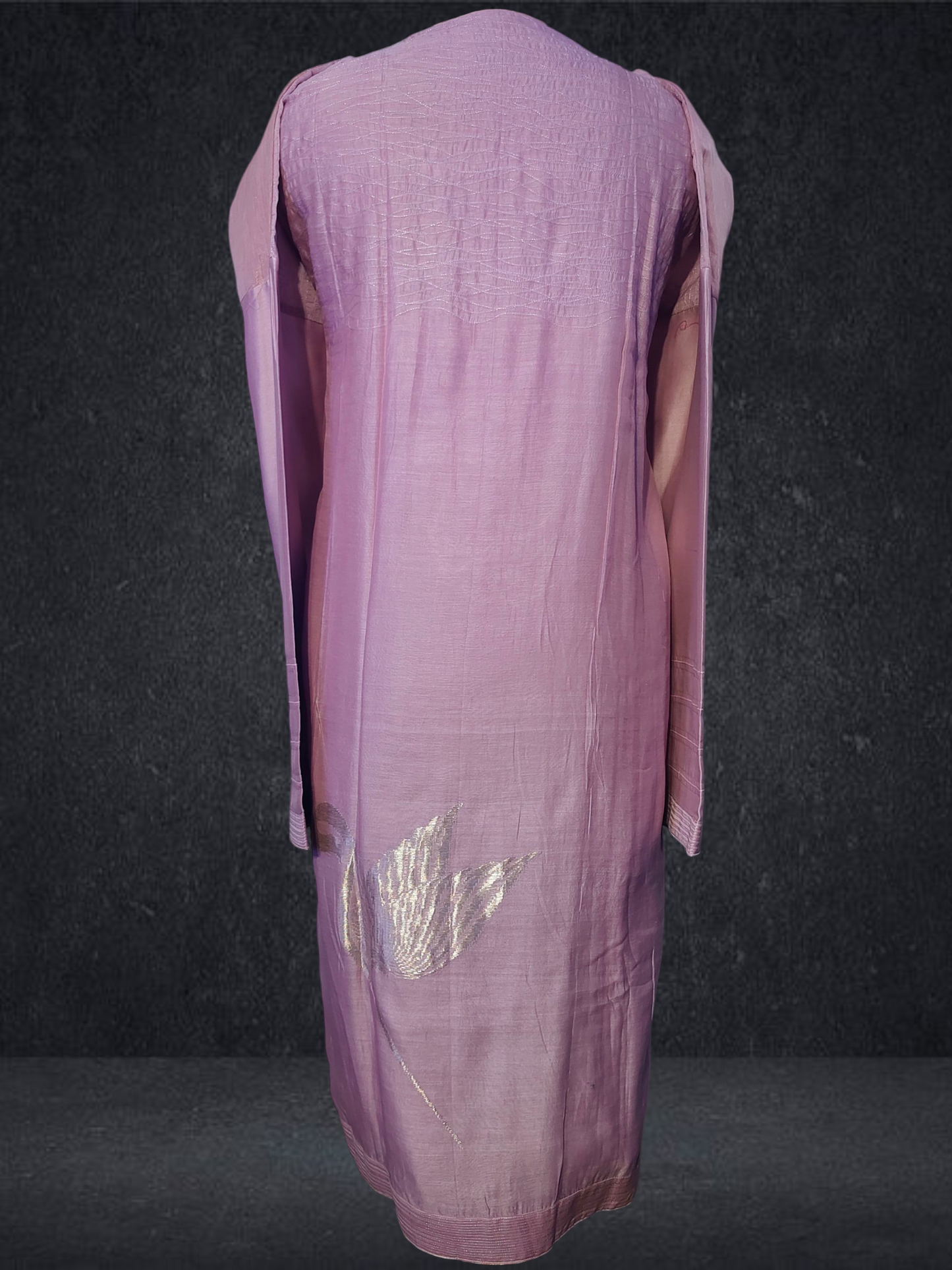 Semi Stitched Formal chanderi Kurta