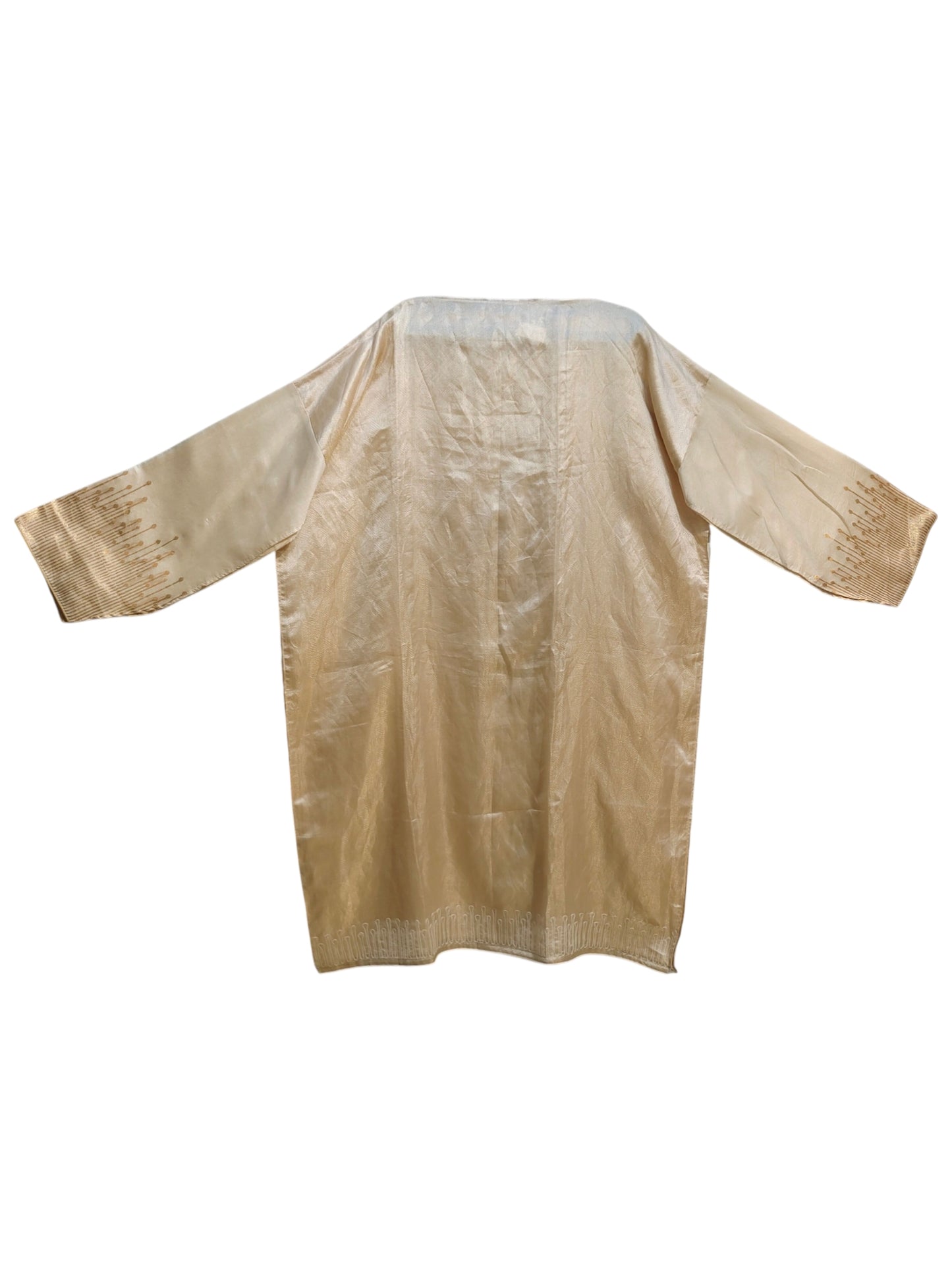 Semi Stitched Chanderi Formal Suitset