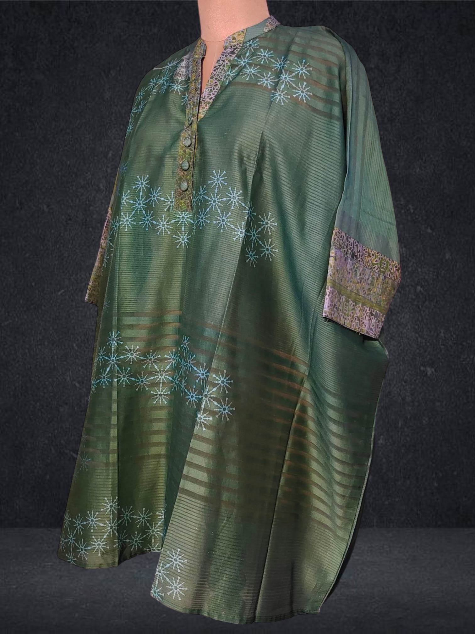 Stitched Digital Printed Short Tunic VISHAL KAPUR STUDIO