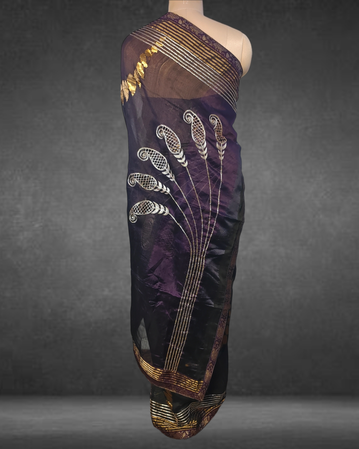 Formal Silk Saree (VKSRJUN199s) - VISHAL KAPUR