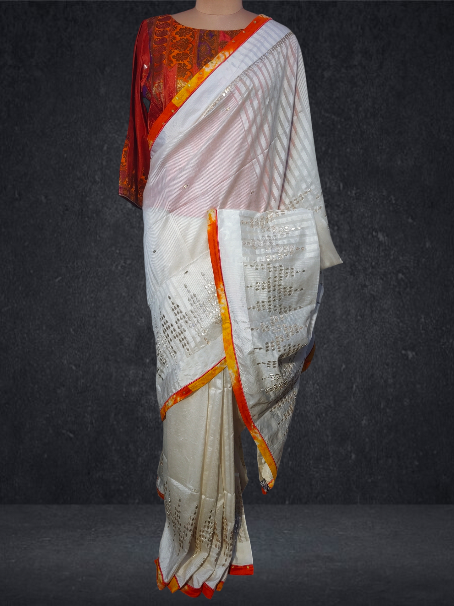 Formal Chanderi Gota Patti Saree