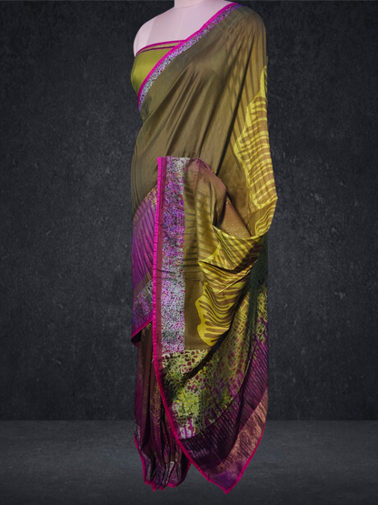 Casual Digital Printed Saree