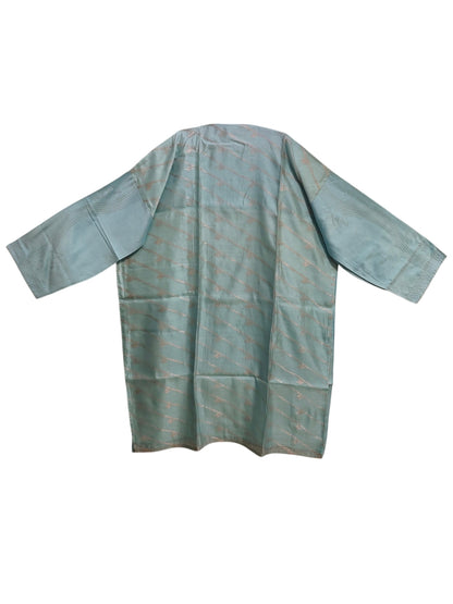 Semi Stitched Chanderi  Formal kurta