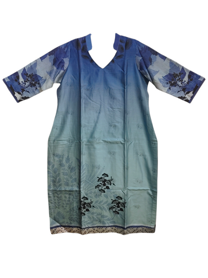 Stitched Casual Chanderi Kurta