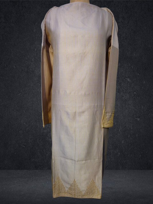 Semi Stitched Chanderi kurta VISHAL KAPUR