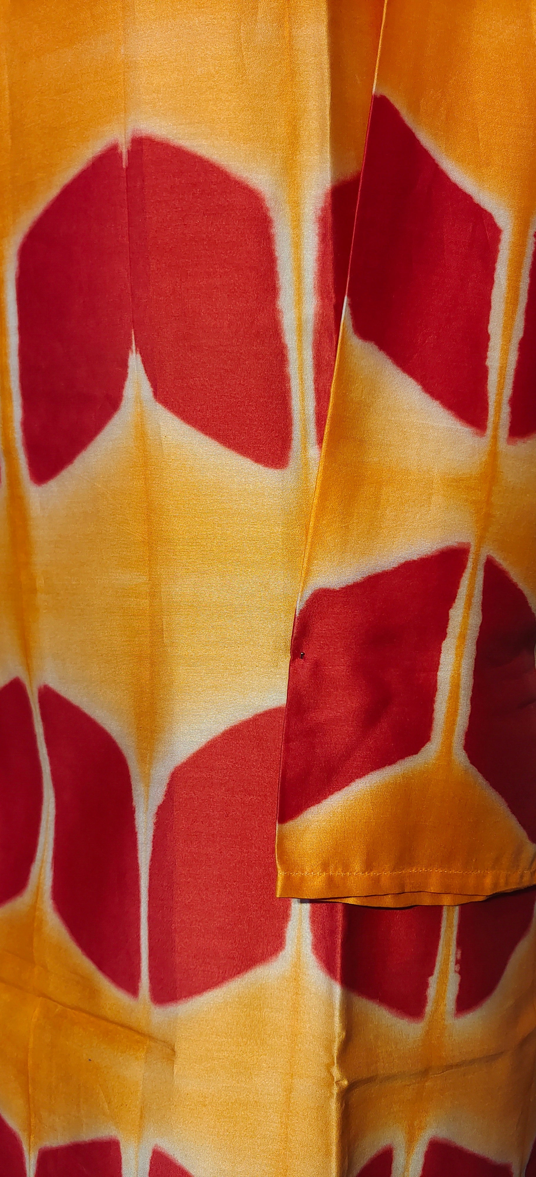Semi Stitched Chanderi Kurta VISHAL KAPUR
