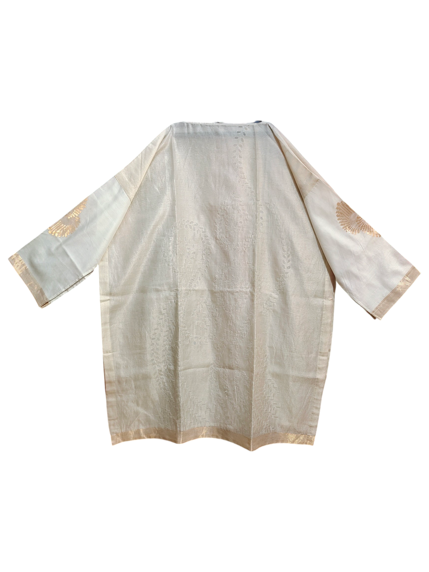 Semi Stitched Chanderi Formal Suitset