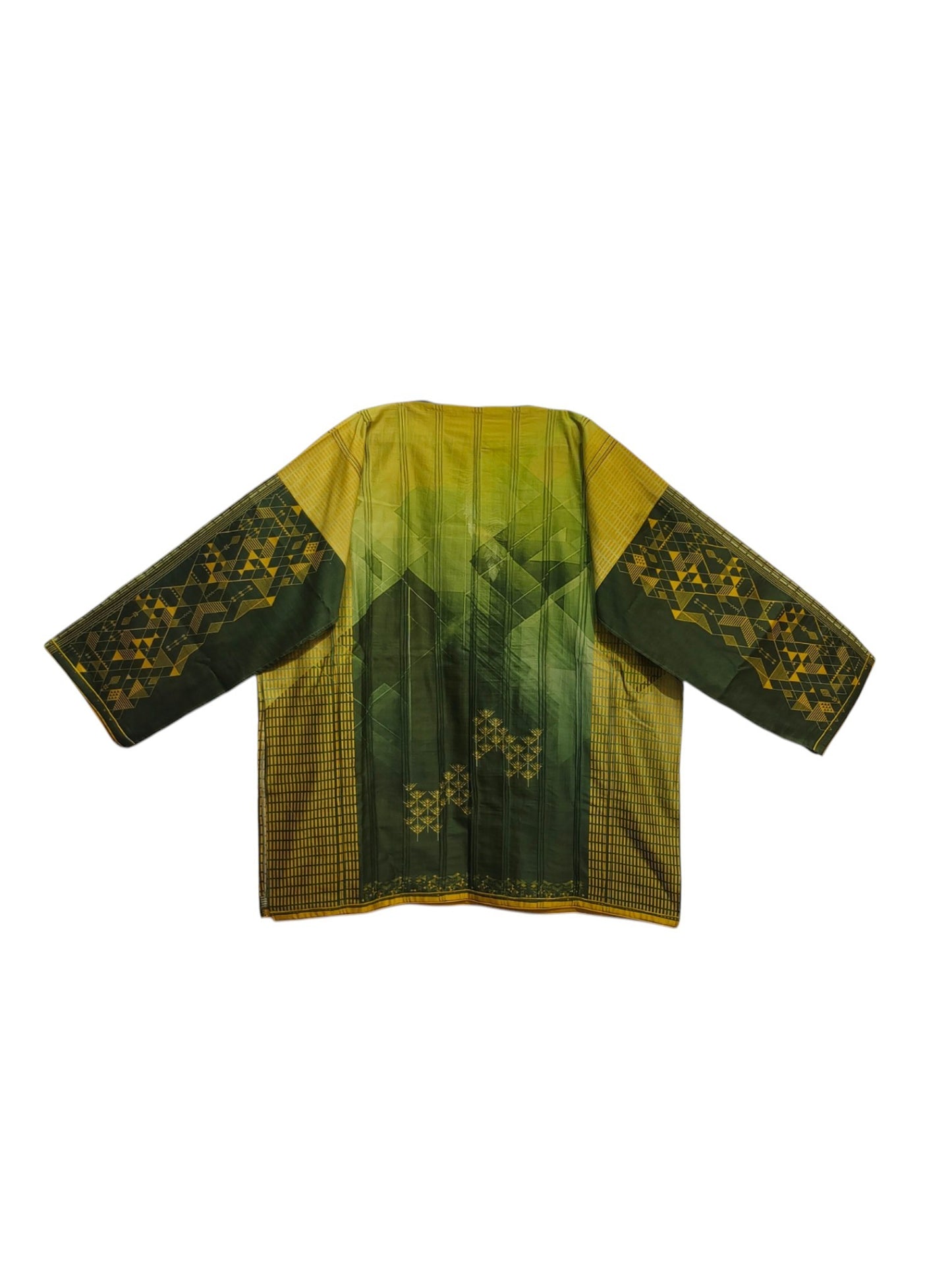 Semi Stitched printed chanderi Tunic