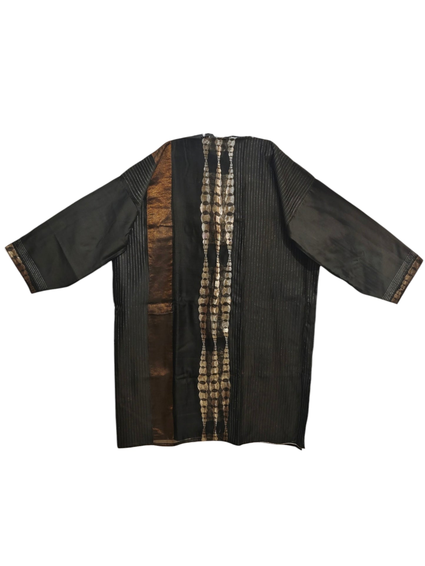 Semi Stitched Chanderi Formal Suitset