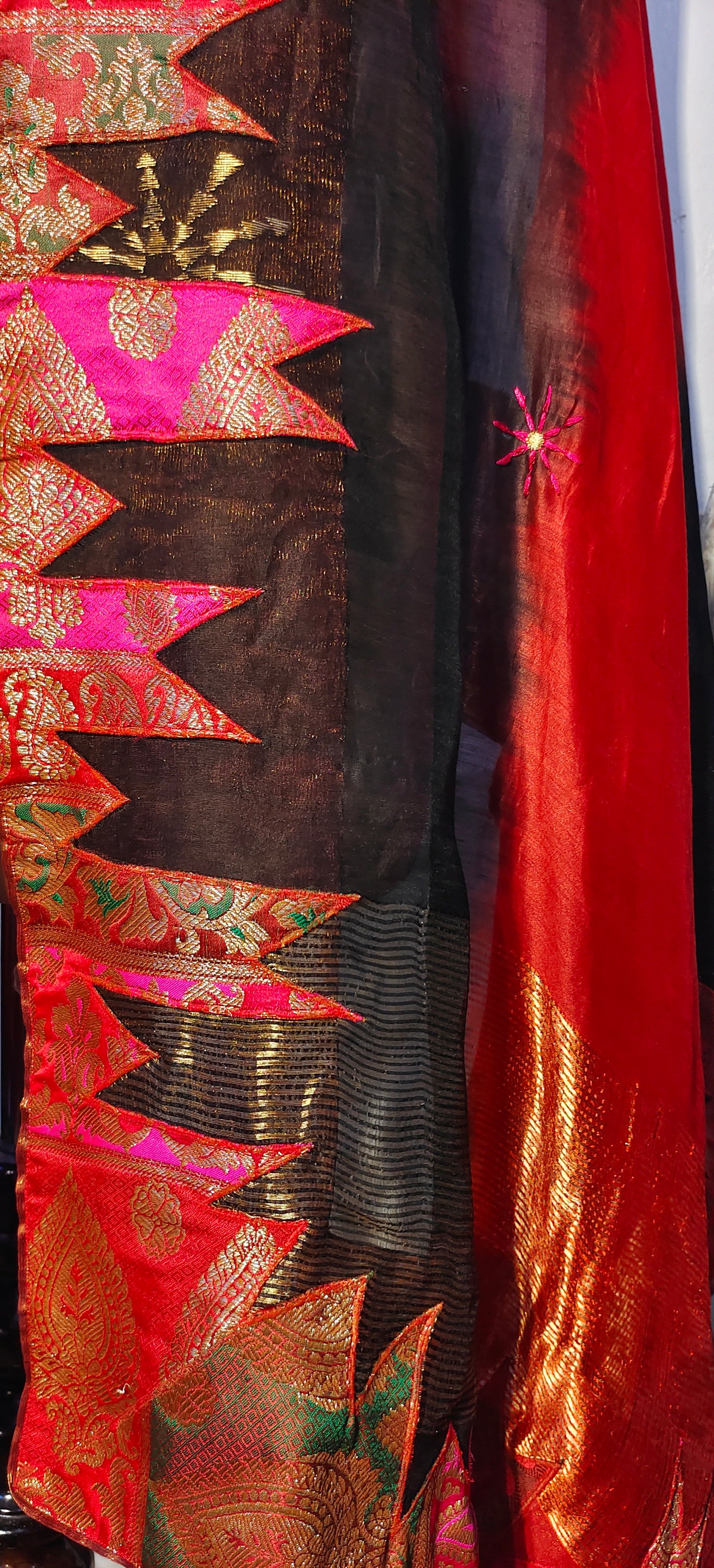 Chanderi Zari Woven Brocade Dupatta