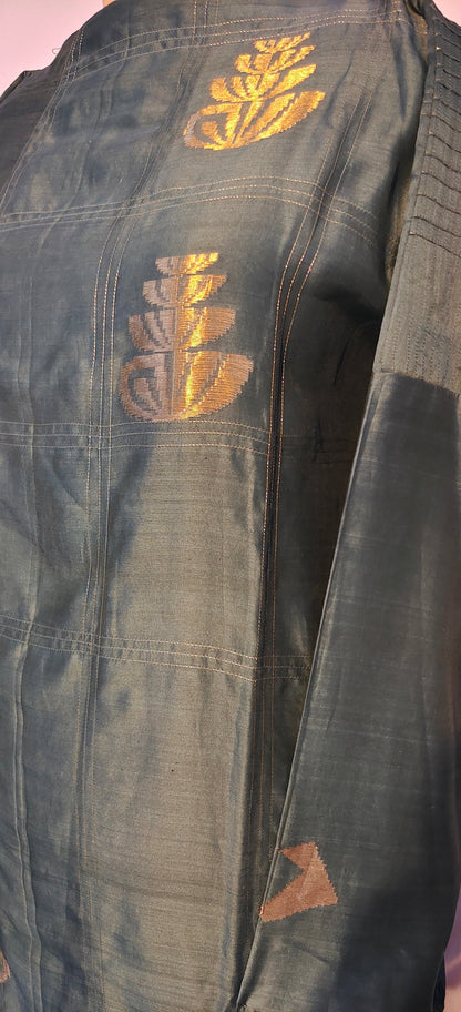 Semi Stitched chanderi kurta VISHAL KAPUR